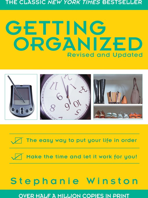 Title details for Getting Organized by Stephanie Winston - Wait list